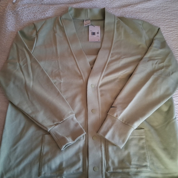 Nike Dri-Fit Standard Issue GolfCardigan Green Honeydew Fb5456-343 NWTXXL